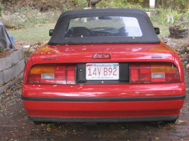 1991 Mercury Capri Base Convertible 2-Door - photo 8