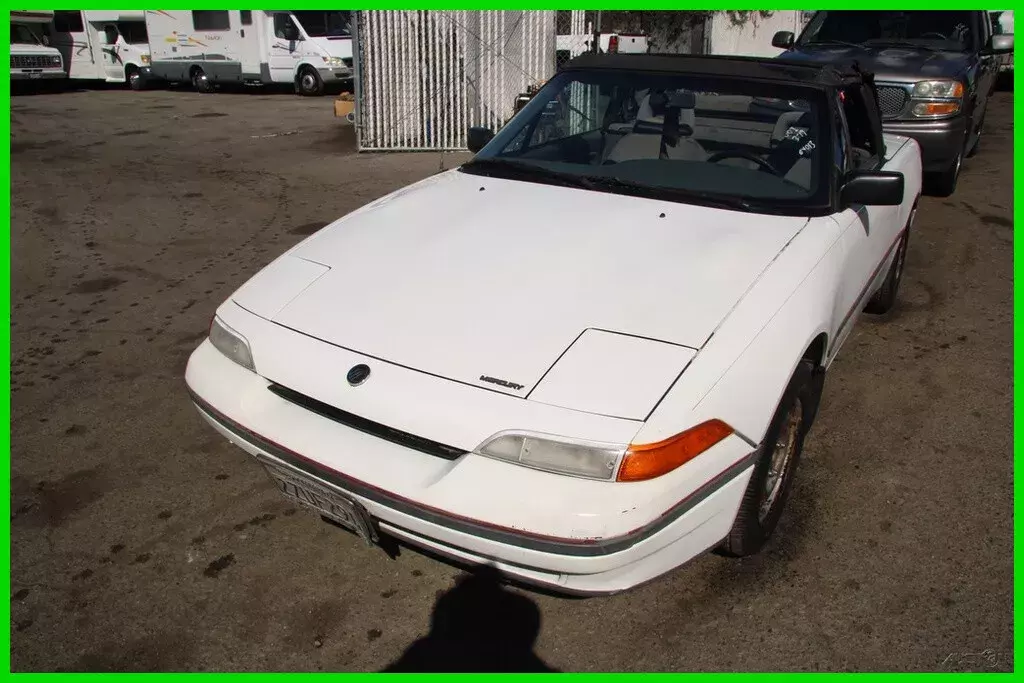 1991 Mercury Capri Convertible 1.6 L 4 Cylinder NO RESERVE 1991 Mercury Capri