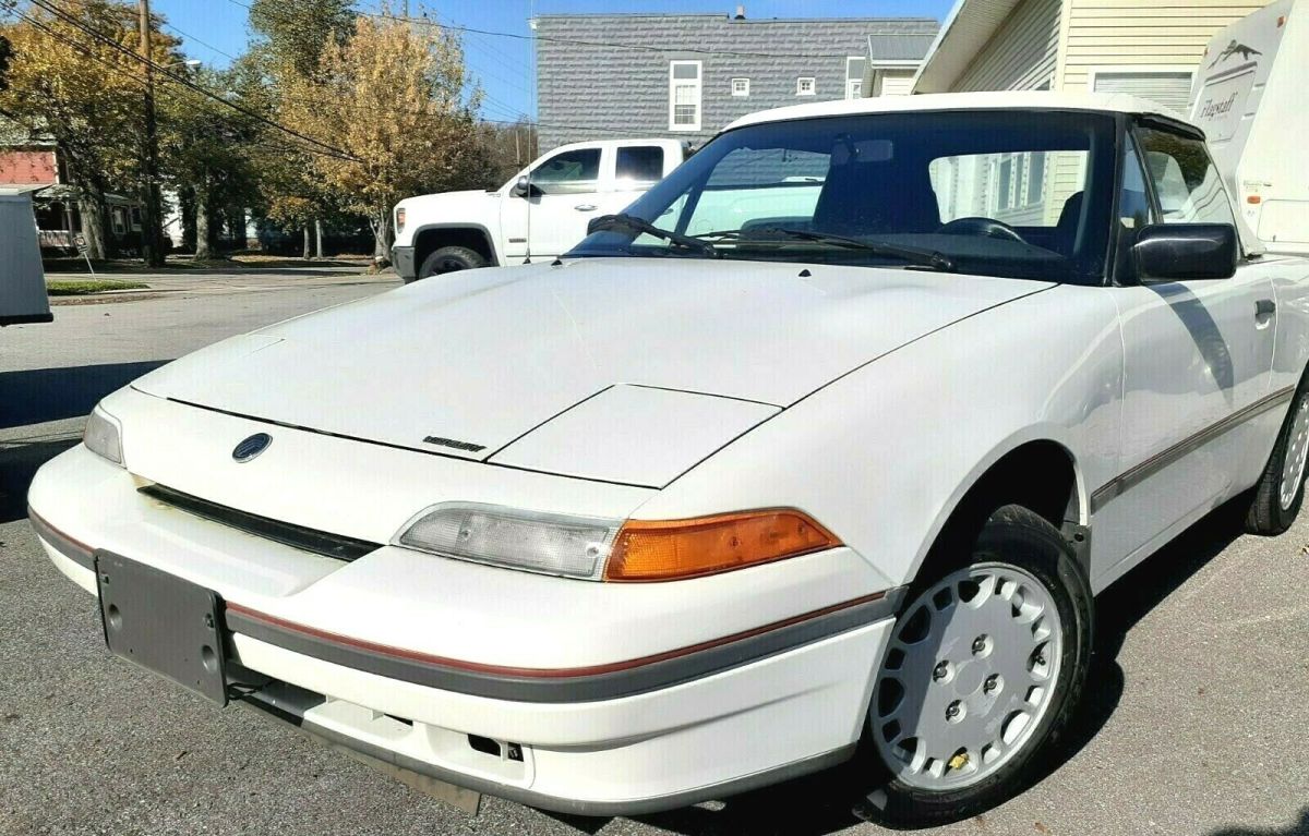 1991 MERCURY CAPRI ROADSTER 2DR BUCKET SEATS 5 SPEED A/C CONVERTIBLE LOW MILES 1991 Mercury Capri 2DR ROADSTER CONVERTIBLE "RUST FREE" CLEAN