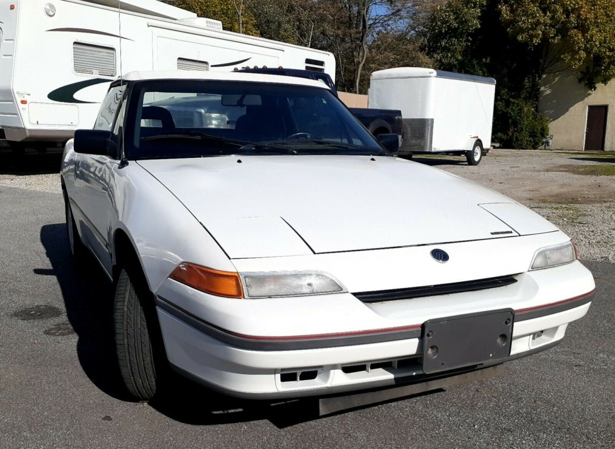 1991 Mercury Capri 2DR ROADSTER CONVERTIBLE "RUST FREE" CLEAN - photo 2