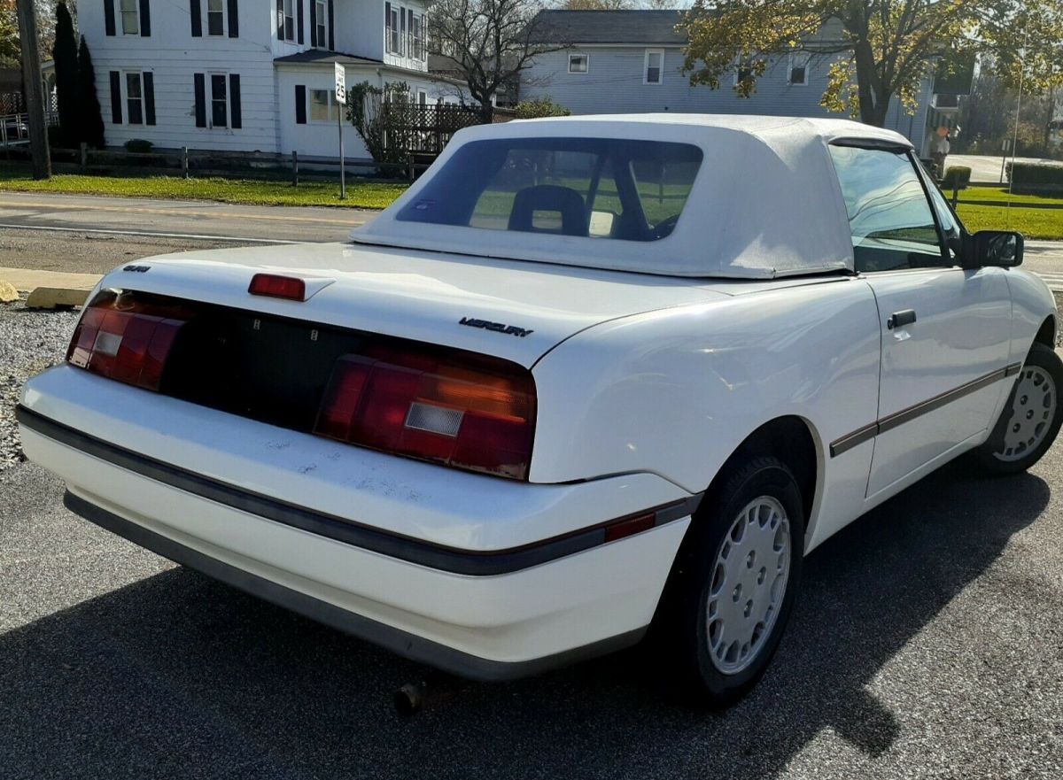 1991 Mercury Capri 2DR ROADSTER CONVERTIBLE "RUST FREE" CLEAN - photo 6