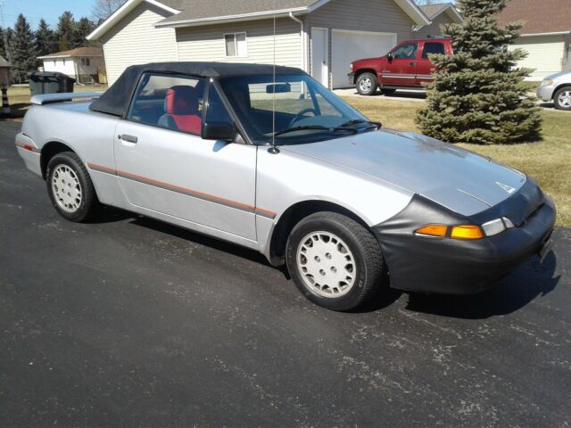1991 MERCURY CAPRI XR2 CONVERTIBLE- 5 SPEED MANUAL WITHOUT HARDTOP 1991 Mercury Capri