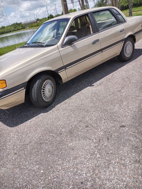 1991 mercury topaz gs 1991 Mercury Topaz