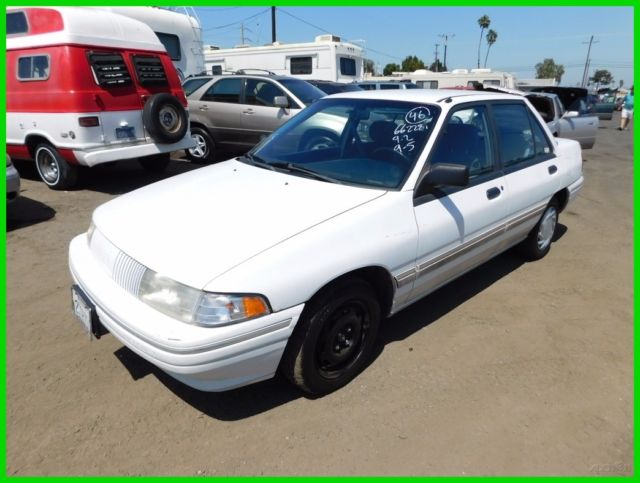1991 Mercury Tracer Used 1.9L I4 8V NO RESERVE 1991 Mercury Tracer