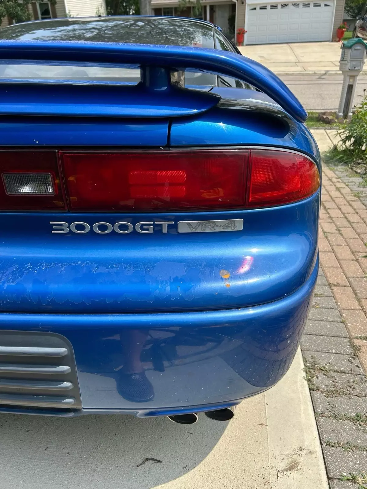 1991 Mitsubishi 3000 Gt Blue VR4 1991 Mitsubishi 3000 Gt VR4