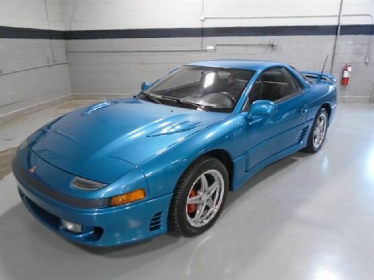 1991 Mitsubishi 3000GT VR 4 Turbo AWD 2dr Hatchback Blue Luxury Car Outlet 630-4 1991 Mitsubishi 3000GT VR 4 Turbo AWD 2dr Hatchback