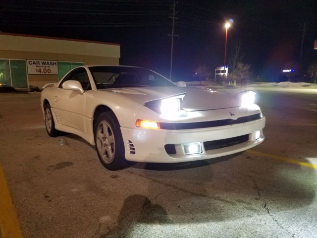 1991 Mitsubishi 3000gt VR4 White/Red int. 77k Miles, LED conversion, No mods 1991 Mitsubishi 3000GT VR4 Twin Turbo