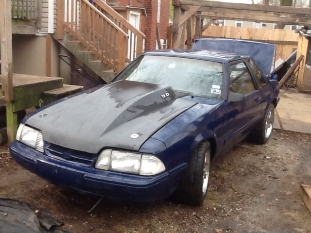 1991 Mustang LX Notchback 1990 Ford Mustang Notchback