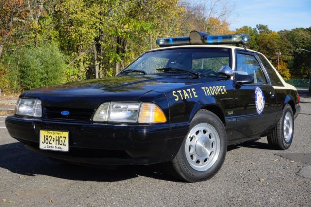 1991 MUSTANG SSP FLORIDA STATE TROOPER CAR 1991 Ford Mustang