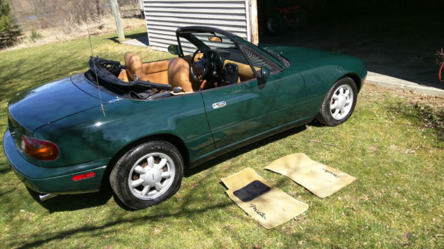 1991 NA BRG Mazda Miata MX-5 Original Special Edition with maintenace records 1991 Mazda MX-5 Miata Special Edition