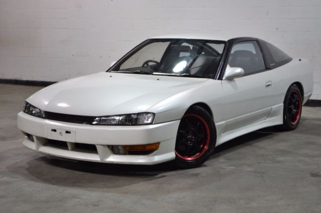 1991 NISSAN 180SX - White S14 Front- SR20DET - 5 Speed - 34,885 VERIFIED miles 1991 Nissan 240SX Turbo