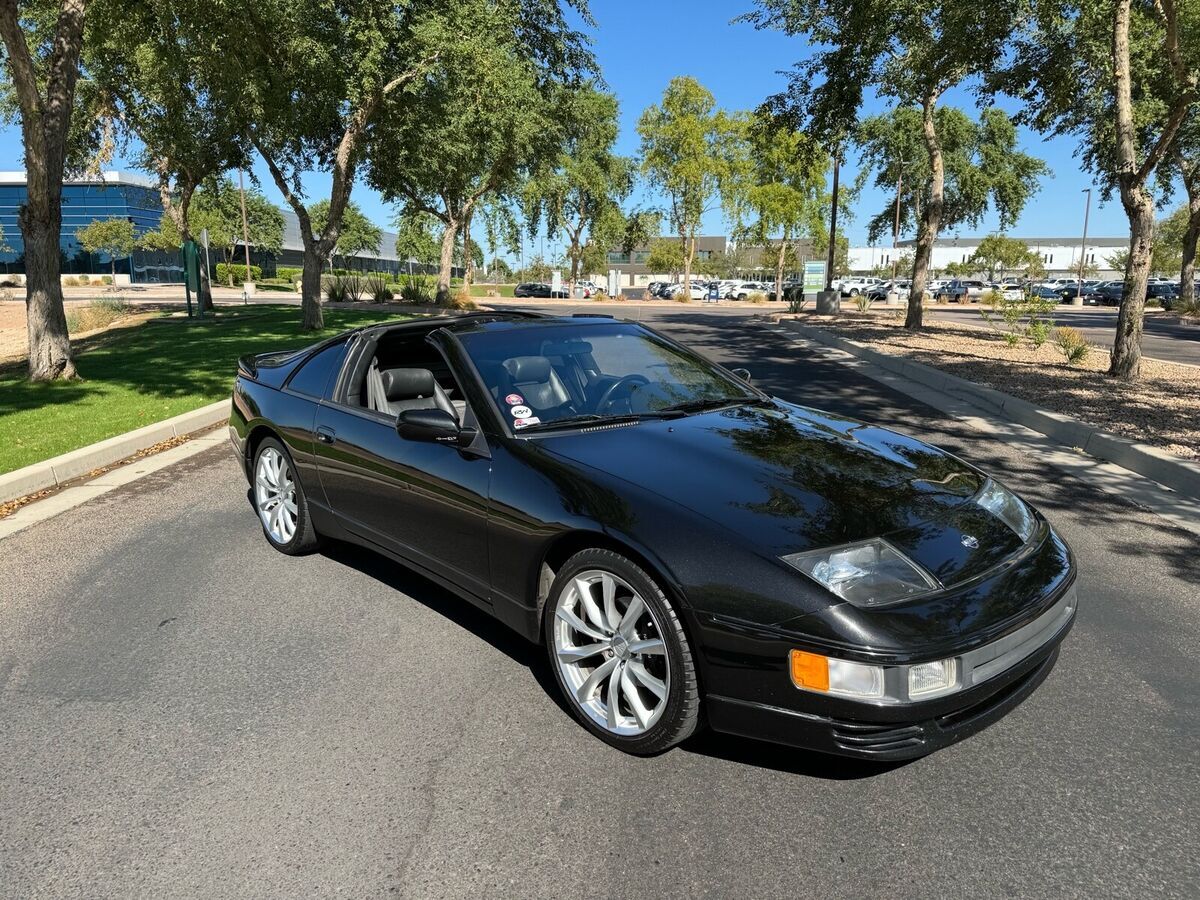 1991 Nissan 300ZX Coupe Black RWD Manual Twin Turbo 1991 Nissan 300ZX Twin Turbo