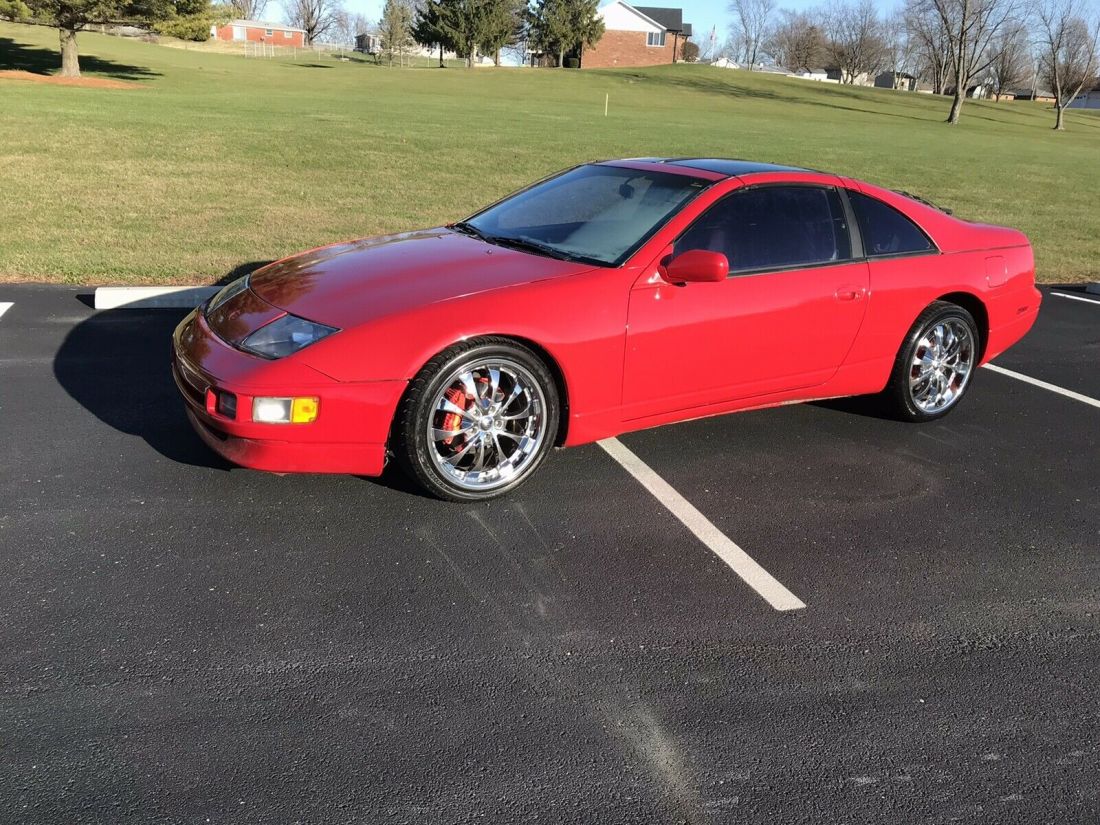 1991 Nissan 300ZX Coupe Red RWD Automatic 2+2 1991 Nissan 300ZX 2+2