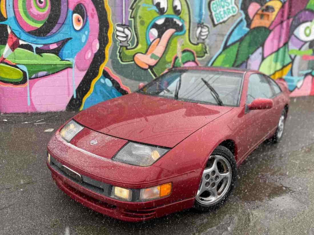 1991 Nissan 300ZX Coupe Red RWD Manual twin turbo 1991 Nissan 300ZX twin turbo
