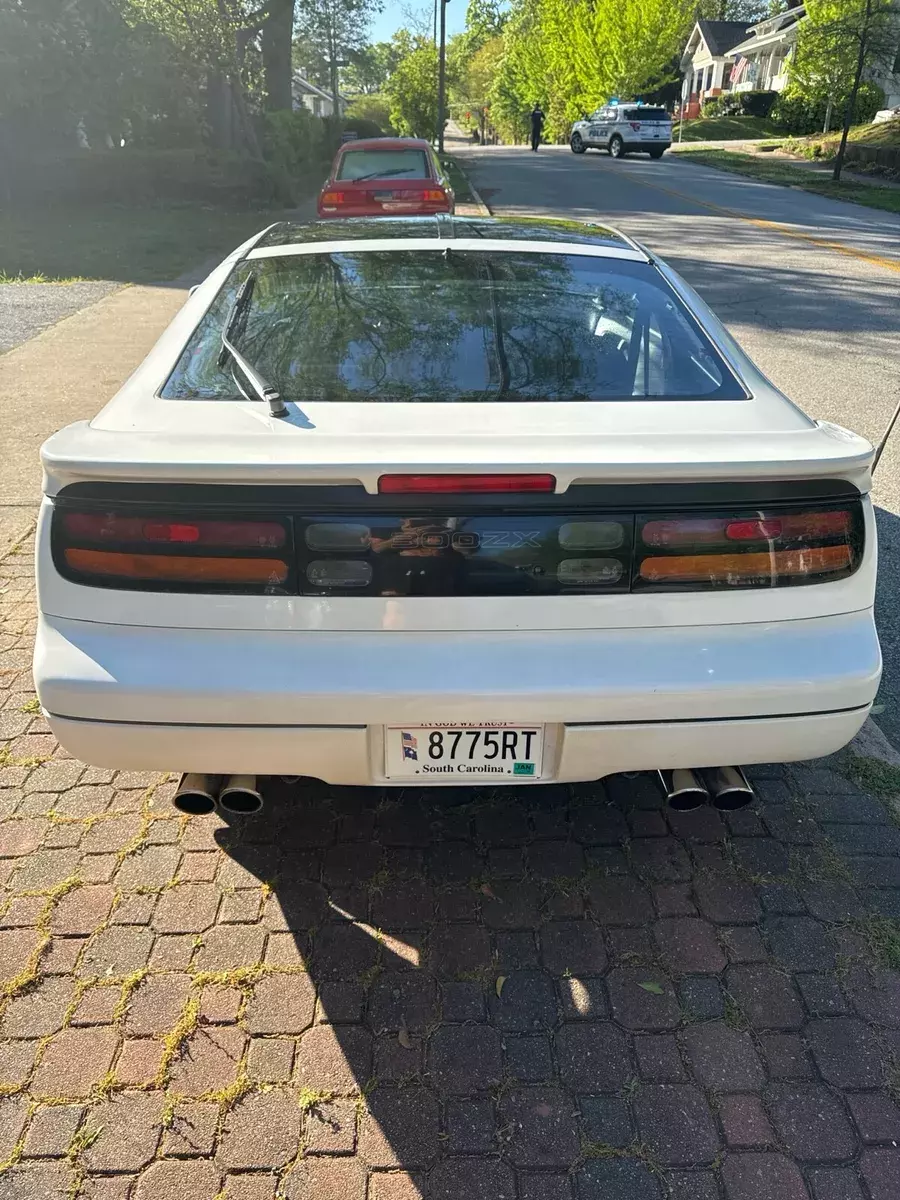 1991 Nissan 300ZX Coupe White Twin Turbo 1991 Nissan 300ZX Twin Turbo