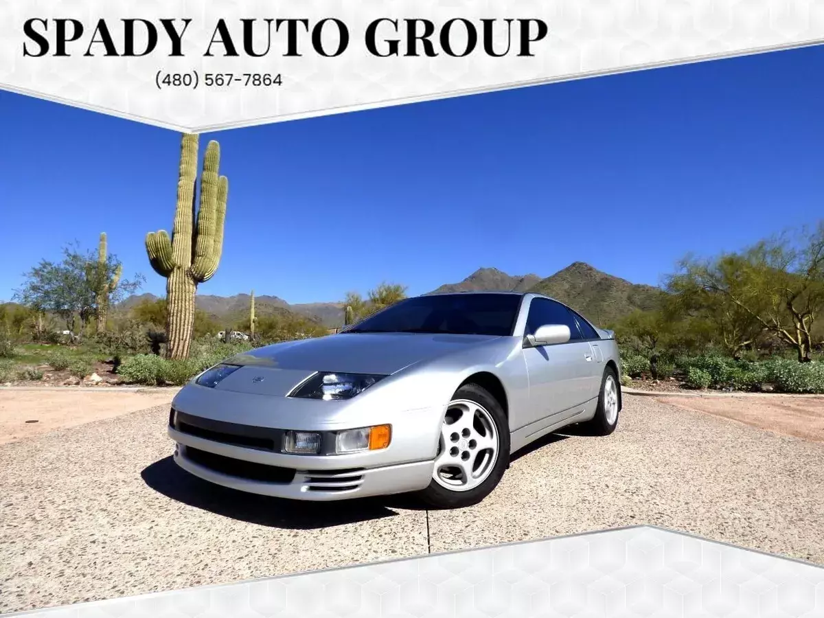 1991 Nissan 300ZX Turbo 50570 Miles Silver Hatchback 3.0L V6 SOHC 24V TURBO 5 Sp 1991 Nissan 300ZX Turbo