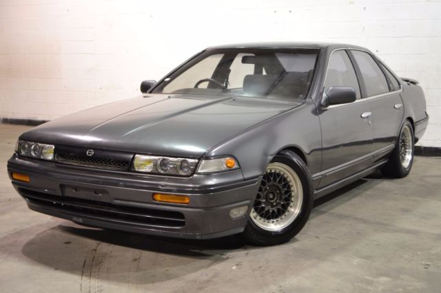 1991 NISSAN CEFIRO -- Gun Metal Grey - RB20DET - 5 Speed - 78,300 miles 1991 Nissan 240SX Turbo