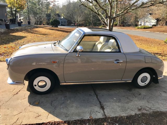 1991 NISSAN FIGARO CONV CLASSIC RETRO RARE COLOR RESTORED IN EXCELLENT CONDITION 1991 Nissan Other FIGARO - EXCELLENT COND.- RARE ORIGINAL COLOR