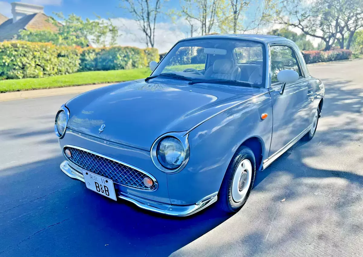 1991 NISSAN FIGARO CONVERTIBLE, CALIFORNIA CAR, registration & clear title 1991 Nissan Figaro