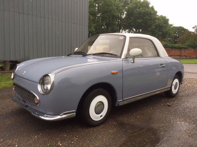1991 NISSAN FIGARO IN LAPIS GREY. FULLY REFURBISHED WITH ONLY 59K MILES.VGC 1991 Nissan Figaro Leather
