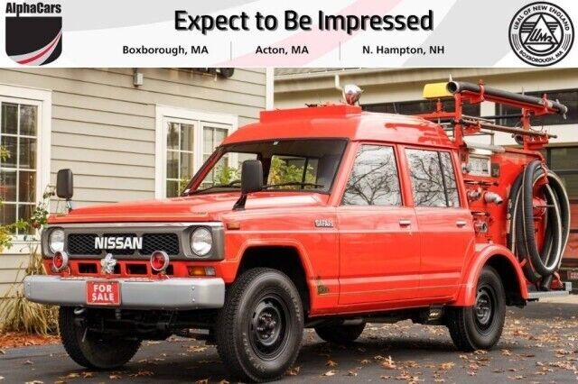 1991 Nissan Patrol Safari Fire Truck, 001443 at AlphaCars & Motorcycles (Spencer 1991 Nissan Patrol Safari Fire Truck