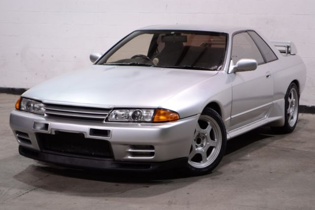 1991 Nissan Skyline 26,454 Miles Silver coupe RB26 5 speed Manual RHD JDM 1991 Nissan GT-R