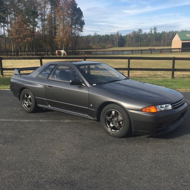 1991 Nissan Skyline GTR 76k Miles Gunmetal Grey R32 coupe RB26DETT RHD 1991 Nissan GT-R GTR