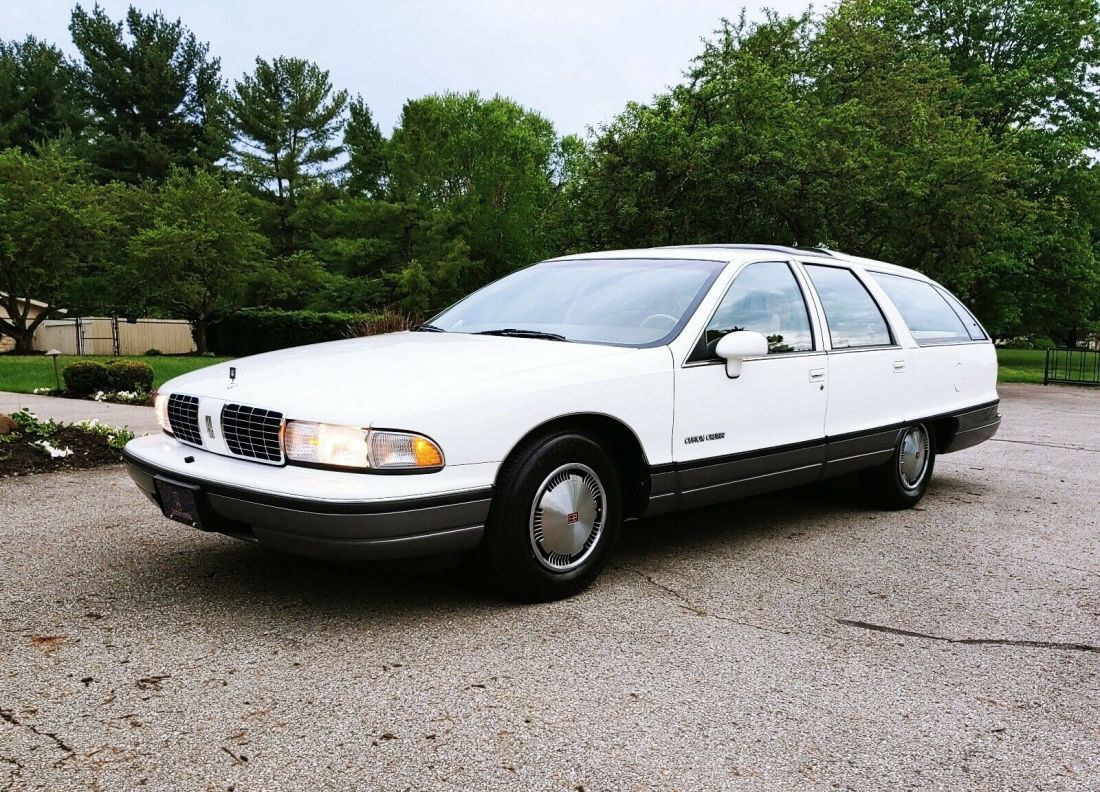 1991 Oldsmobile Custom Cruiser Wagon White RWD Automatic 1991 Oldsmobile Custom Cruiser
