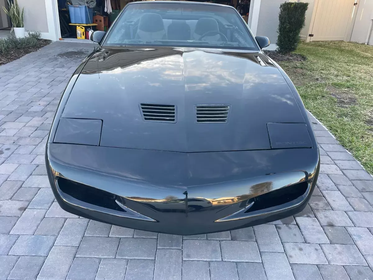1991 Pontiac Firebird Black RWD Automatic TRANS AM 1991 Pontiac Firebird TRANS AM