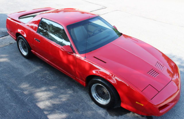 1991 Pontiac Firebird Trans Am 1LE WS6 Hard Top 305 TPI 5-Speed Red RARE TA 1991 Pontiac Firebird Trans Am