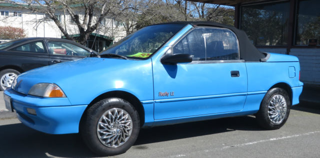 1991 Pontiac Firefly Base Convertible 2-Door 1.0L (Similar to 1991 Geo Metro) 1991 Pontiac Other Base Convertible 2-Door