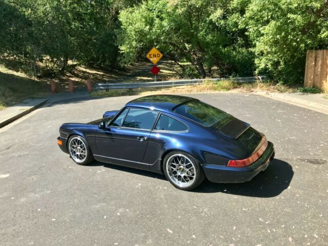 1991 PORSCHE 911 964 CARRERA 4 RARE MIDNIGHT BLUE METALLIC 6 SPEED 1991 Porsche 911 Carrera 4