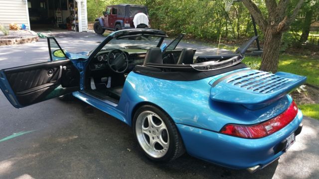 1991 Porsche 911 Cabriolet 993 wide body conversion 1991 Porsche 911
