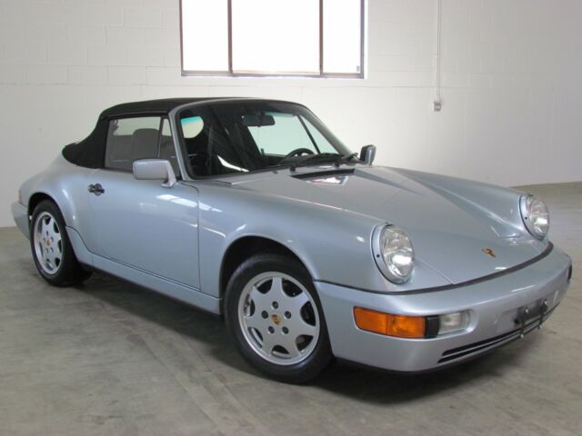 1991 Porsche 911 Carrera 2 48,423 Miles Silver Convertible H6 3.6L Auto 1991 Porsche 911 Carrera 2