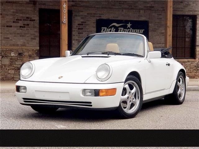 1991 Porsche 911 Carrera 2 63,362 Miles White Cabriolet 1991 Porsche 911 Carrera 2