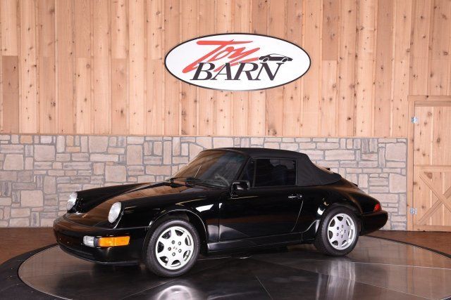 1991 Porsche 911 Carrera 2 Cabriolet Black Manual Sony Stereo Low 59K Miles! 1991 Porsche 911 2 Cabriolet