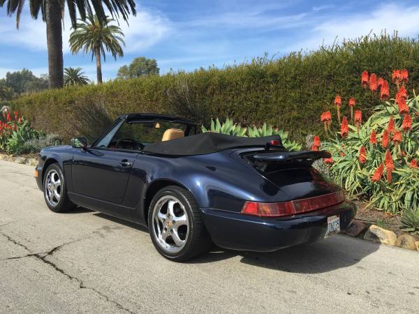 1991 Porsche 911 Carrera 2 Convertible 2-Door - photo 3
