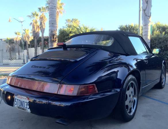 1991 Porsche 911 Carrera 2 Convertible 2-Door - photo 4