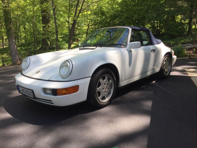 1991 Porsche 911 Carrera 4 Cabriolet - photo 2