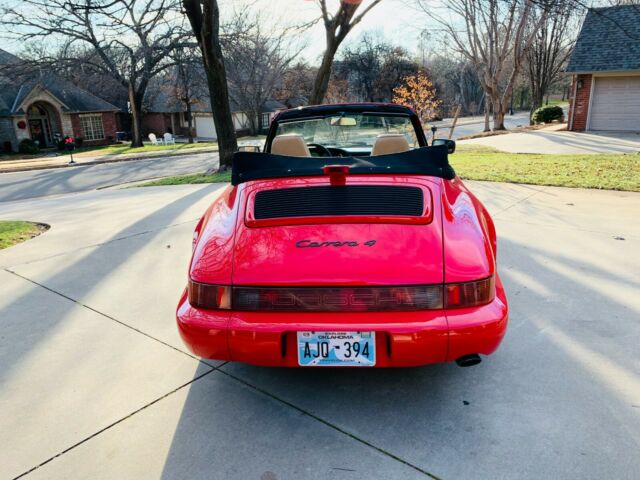 1991 Porsche 911 CARRERA 4 CABRIOLET - photo 7