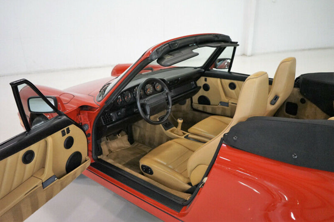 1991 Porsche 911 Carrera 4 Cabriolet - photo 11