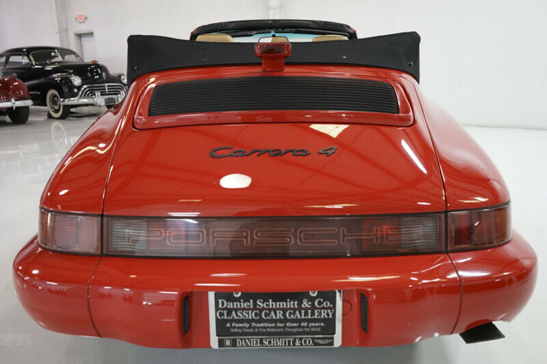 1991 Porsche 911 Carrera 4 Cabriolet - photo 5