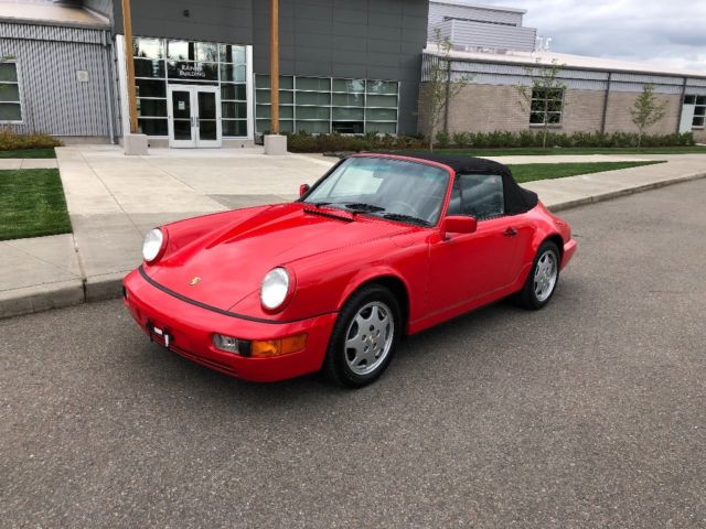 1991 Porsche 911 Carrera 4 convertible AWD H6 Manuel 924 944 911S 911 928 1991 Porsche 911