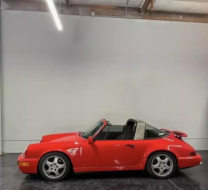 1991 Porsche 911 Convertible Red 964 Targa 1991 Porsche 911 964 Targa