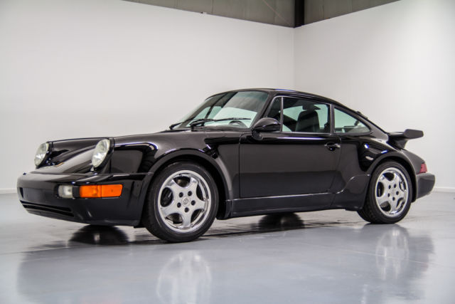 1991 Porsche 911 Turbo 964 965 Black/Black 55k Miles Only Two Owners Since New 1991 Porsche 911 964 Turbo