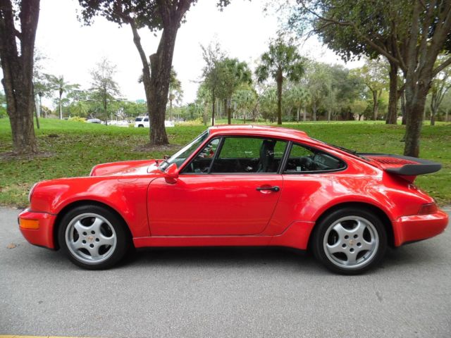 1991 PORSCHE 911 TURBO, ONLY 37,000 MILES, CLEAN CARFAX, COLLECTOR QUALITY CAR! 1991 Porsche 911