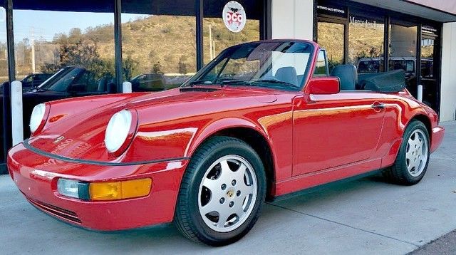 1991 PORSCHE 964 CABRIOLET 1OWNER 1991 Porsche 911