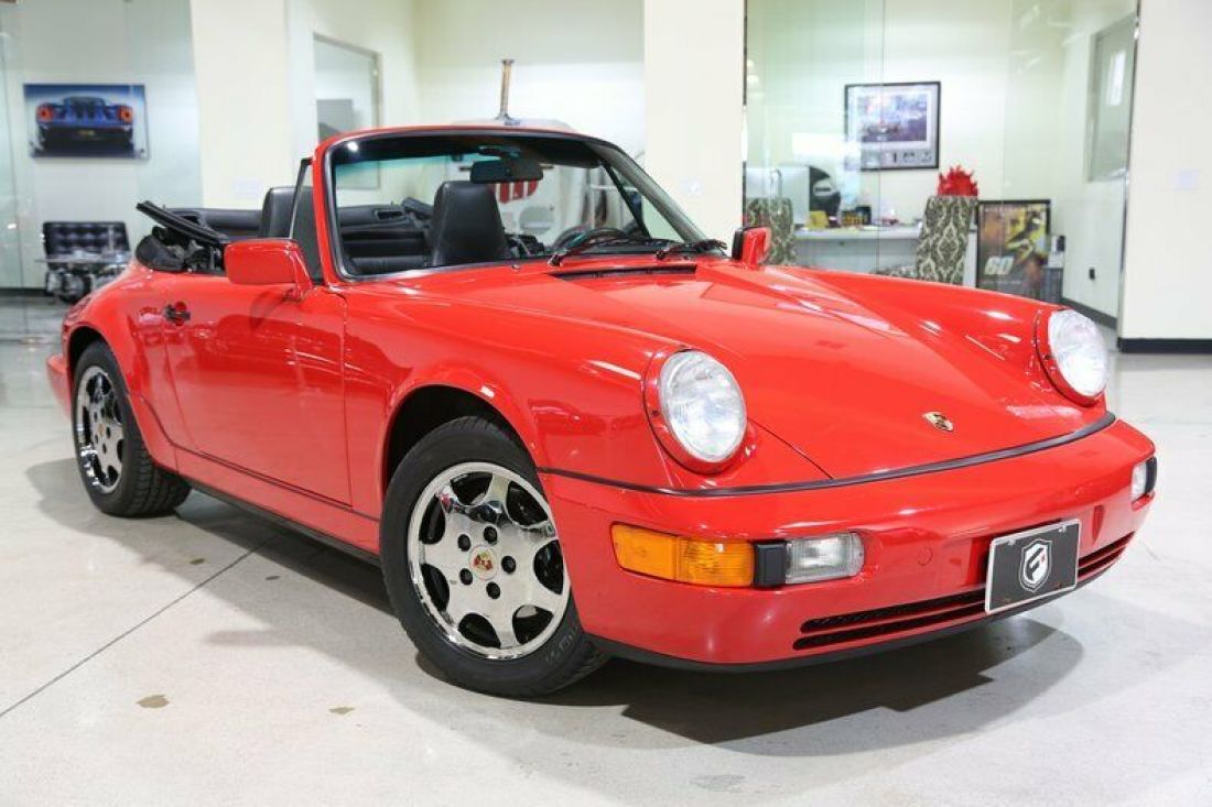 1991 Porsche Carrera 2 Cab, 2 Owner, 4,500 Miles, Tiptronic, Service Records!!! 1991 Porsche 911 Carrera 2 CABRIOLET