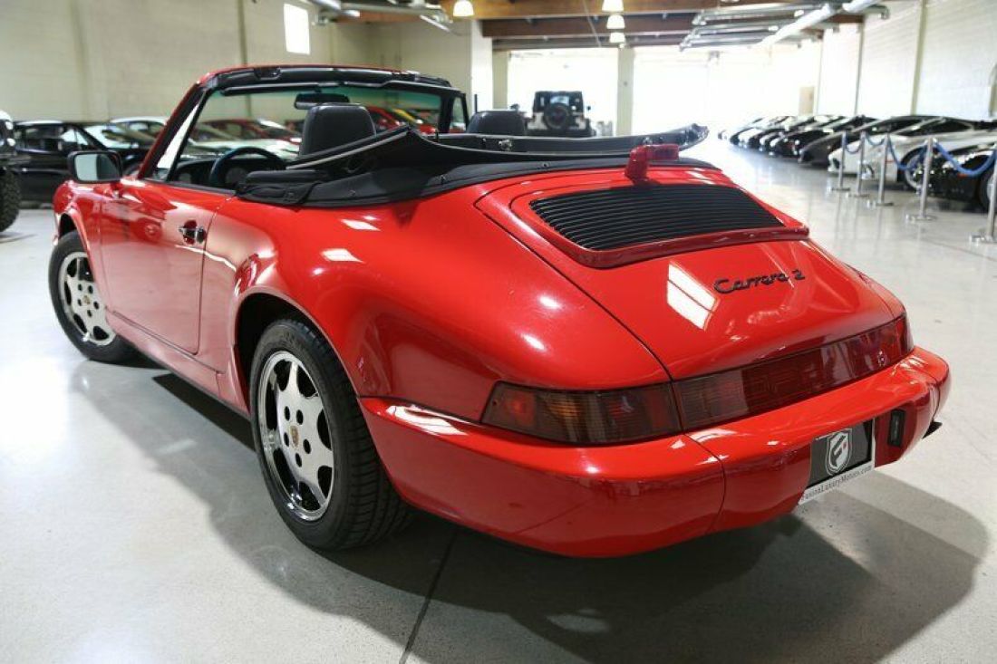 1991 Porsche 911 Carrera 2 CABRIOLET - photo 5