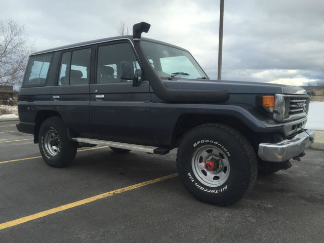 1991 PZJ77 Toyota Diesel Land Cruiser 1PZ like 1HZ 1HDT or HZJ77 HZJ73 1991 Toyota Land Cruiser PZJ77 LX